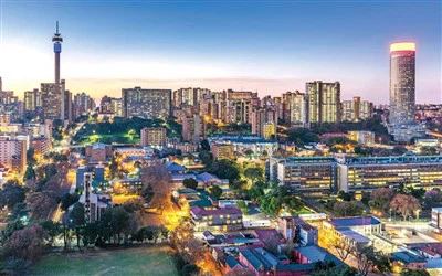 Luchtverzending van China naar Zuid -Afrika