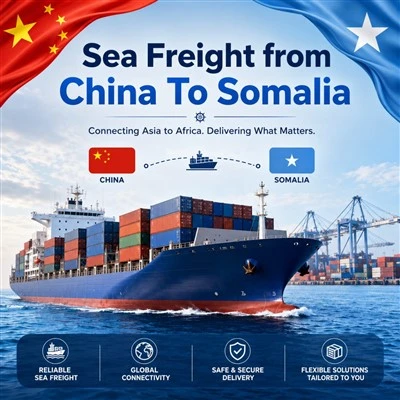 Zeevracht van China naar Somalië